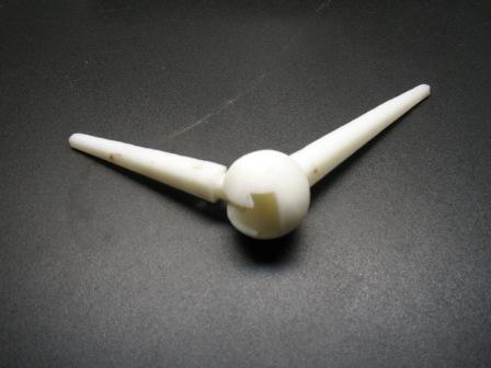 Rapid prototype of the design in a flexed position.
