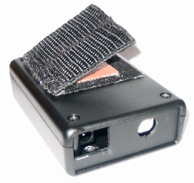 Figure 5: Velcro strap with rubber strip on the back of the final prototype