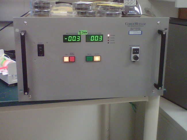 Samples were ablated for 5 minutes using the Cober Muegge microwave source with 50 watts of adjusted power.
