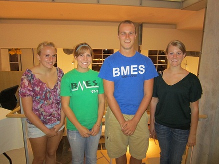 Team (L to R): Kate Howell, Megan Halley, Jeff Hlinka, Shannon Hynes