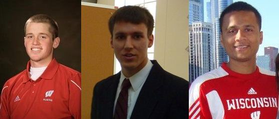 Team members from left to right: Luke Juckett, Nick Anderson, Chandresh Singh 