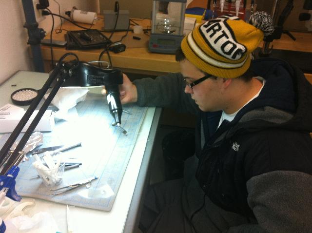 John using the plasma oxidizer which will irreversibly bind the PDMS (over the gradient-producing channels) to the glass underneath.