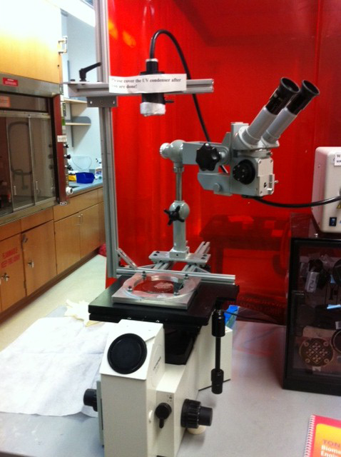 A current alignment device.