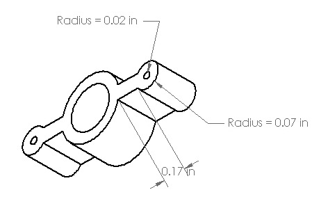This separate part, named the phlange, would be attached to two different surgical tools (tenaculums). The surgeon would insert the conical dilator through the hole (which features thread for screw-like movement). This controls the movement to proceed with dilation.