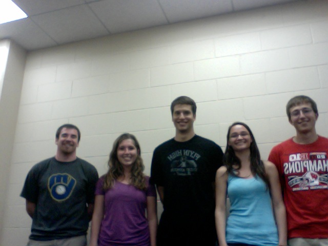 Dan Thompson, Meghan Anderson, Joe Henningsen, Sami McCarthy, Jared Warczytowa