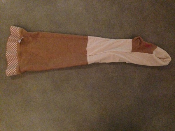 Addition of Fabric to Stocking