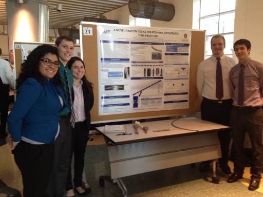 Team Members from left to right: Lida Acuna-Huete, Karl Kabarowski, Sarah Dicker, Evan Lange, Tyler Max