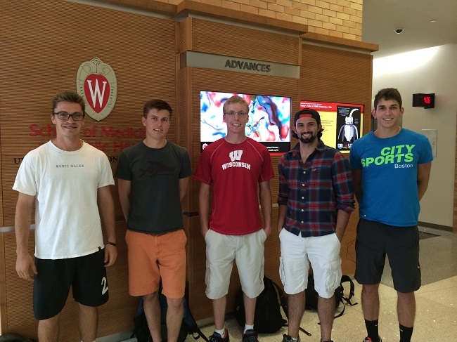 Ross Barker, Peter Hartig, Ben Vander Loop, TJ Tyrrell, Ellis Cohen