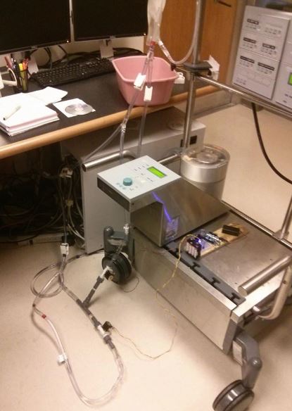 Prototype Setup with CPB Pump