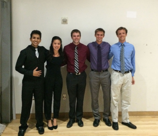 Team members (L to R): Maunie, Alice, Brandon, Dalton, Scott