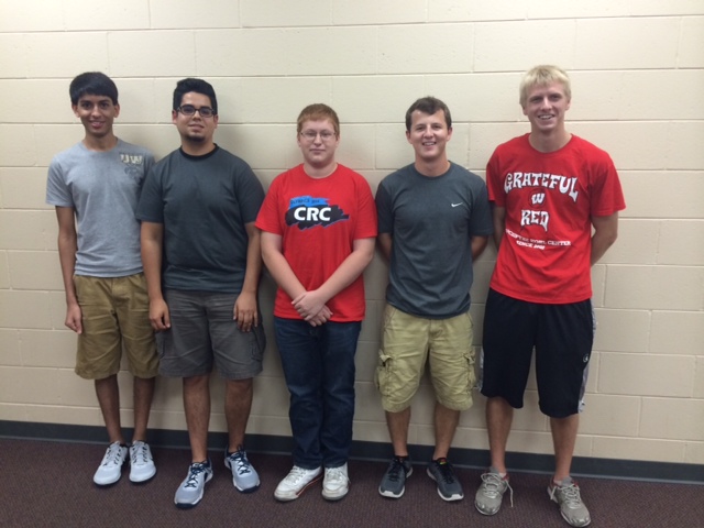 Team members from left to right: Tej Patel, Joaquin Herrera, Greg Zilberg, David Schmidt, Herman Feller IV