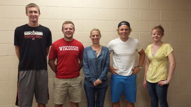 Lucas Lato, Philip Terrien, Anna Zebzda, Matt Knoespel, Anneka Littler