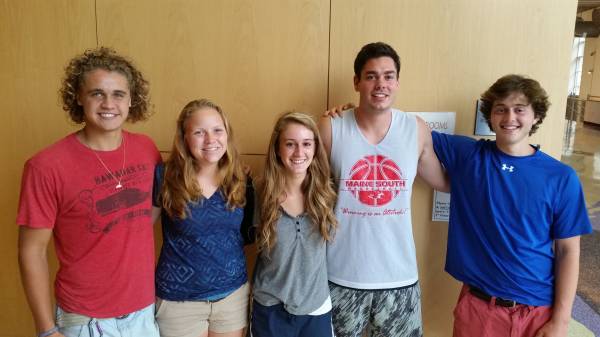 Team Members Left to Right: James Jorgensen, Katie Peterson, Kelsey Linsmeier, Mike McGovern, John Jansky
