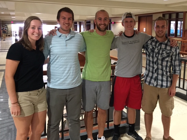 Present (Left to Right): Katrina Ruedinger, David Piotrowski, Randal Mills, Bret McNamara, Thomas Eithun