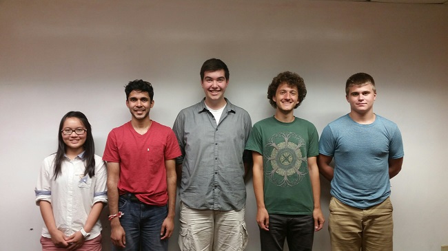 Team members from left to right: My An-Adirekkun, Keshav Garg, Hunter Johnson, Ryan Sepehr, Joshua Le Noble