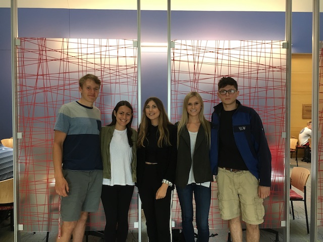 Simon Schirber, Amanda Cave, Tanya Iskandar, Kaela Ryan, Bledat Gjinolli