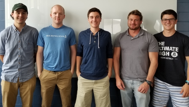 John Beckman, Josh Schroeder, Jared Piette, Stephan Blanz, Josh Liberko