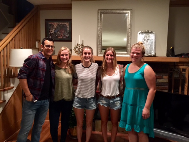 Team members from left to right: Yaniv Sadka, Therese Besser, Kelsey Linsmeier, Jamie Spellman, Ellen Restyanszki