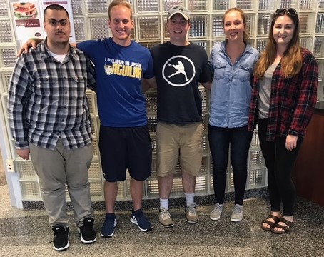 Abdel Daoud, Jacob Schmidt, Noah Bougie, Molly De Mars, Shannon Horel