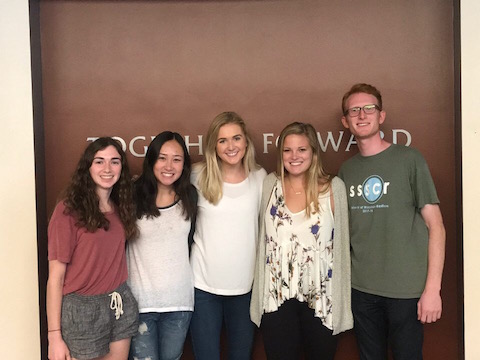 Leah Gause, Ashley Zagaros, Elise Gendreau, Zoe Schmanski, Jacob Rouw