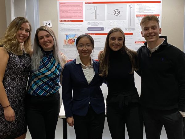 Team Photo at Poster Presentation