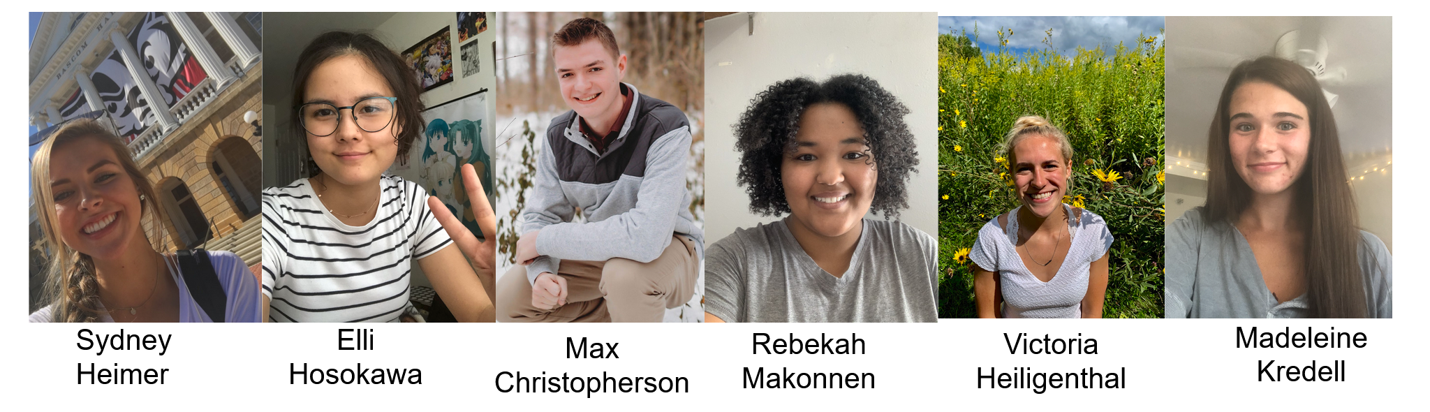 Team: Sydney, Elli, Max, Beki, Victoria, and Madeleine