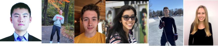 Haochen Wang, Galvin Wei, Micaiah Severe, Carolina de Medeiros Vieira, Sam Goldberg, Isabelle Gundrum