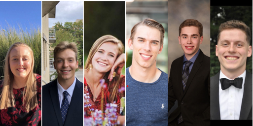 Team members from left to right: Laura Robinson, Michael Walz, Megan Baier, Ben Dreher, Jason Goetting, Sam Skirpan