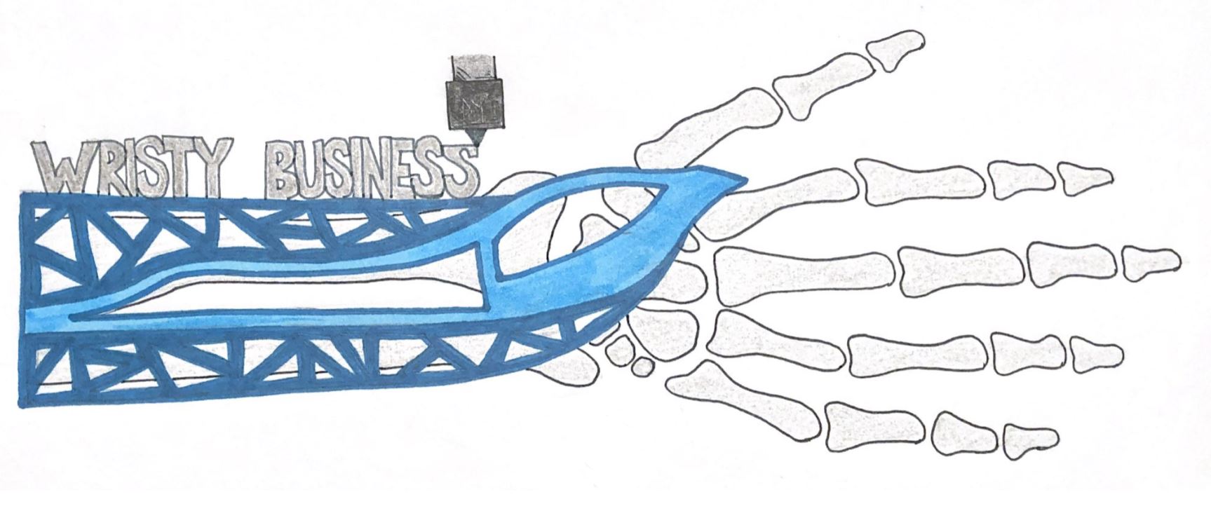 Team Logo. Wristy Business