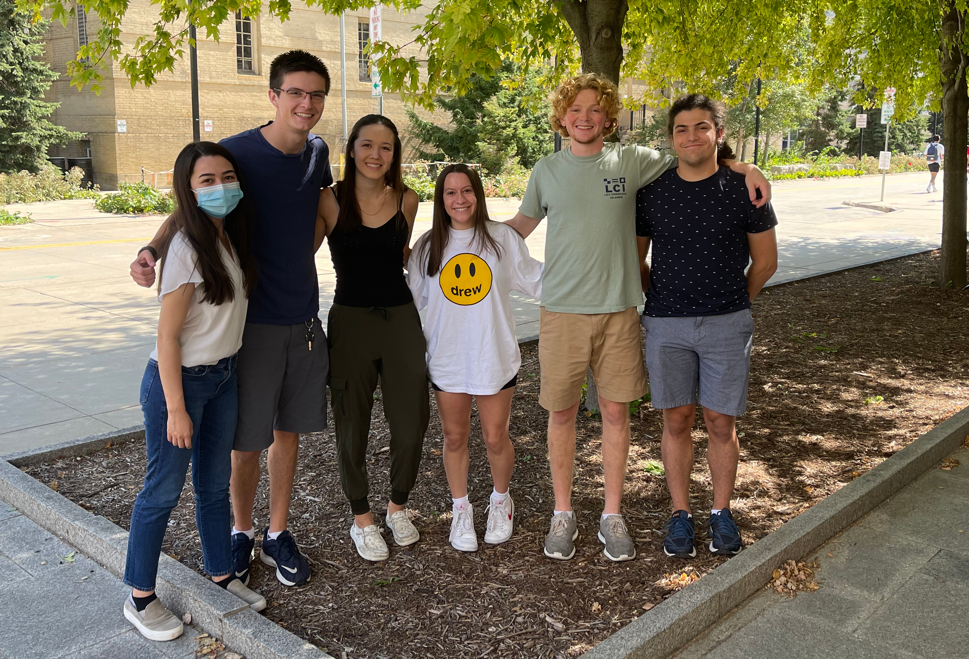 Team Members (Left to Right): Sophia Finn, Frankie Szatkowski, Kasey Mohlke, Sammie Gilarde, Riley Norman, Mateo Silver