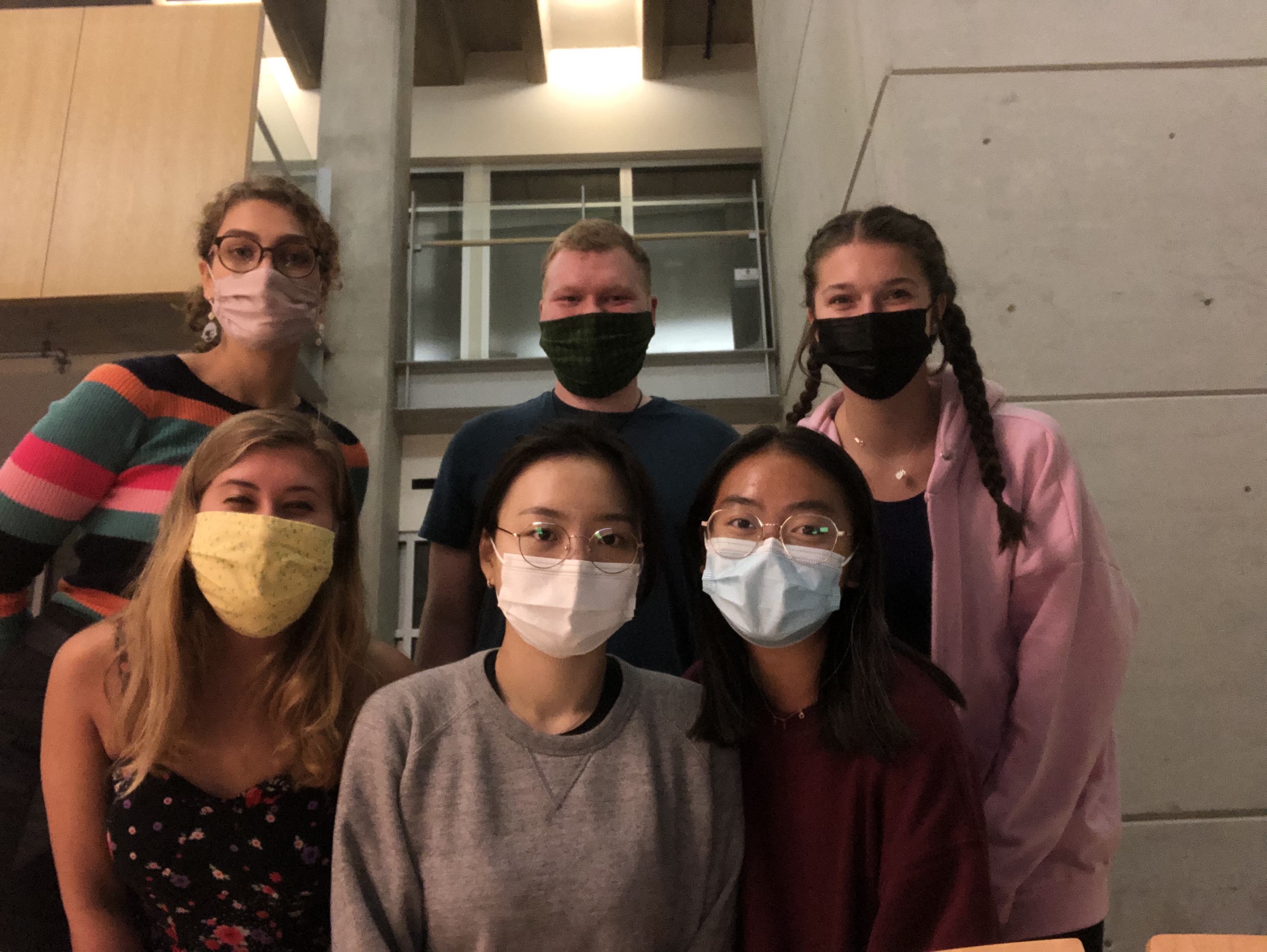 Caitlin Hielsberg, Angela Bae, Vivian Woo, Iris Baurceanu, Nick Herbst, Carley Schwartz