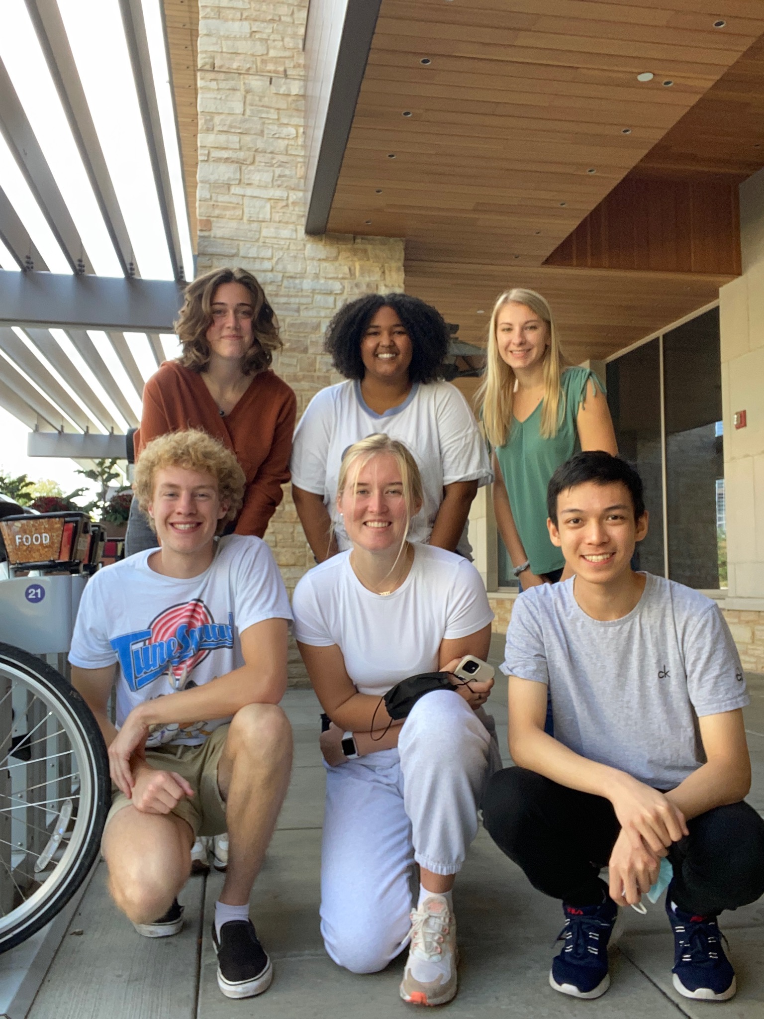 Lauren Heller (top left), Beki Makonnen (top middle), Dana Stumpfoll (top right), Tyler Anderson (bottom left), Alexis Block (bottom middle), Alex He (bottom right)