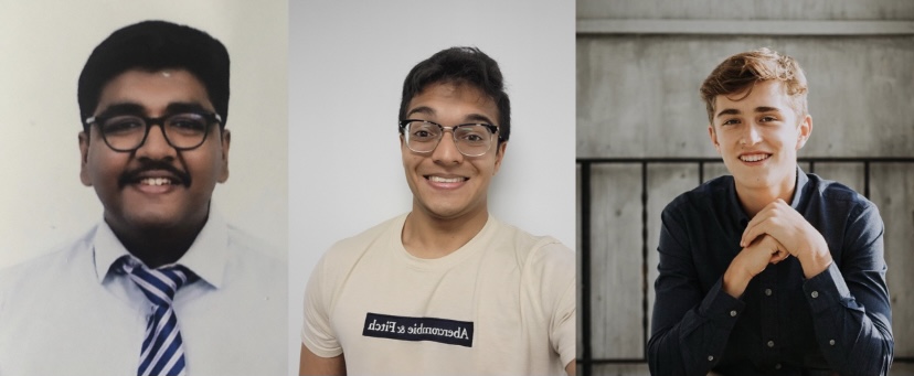 Team Picture: From left to right, Siva Ramalingam, Rushabh Tolia, Logan Hoffman