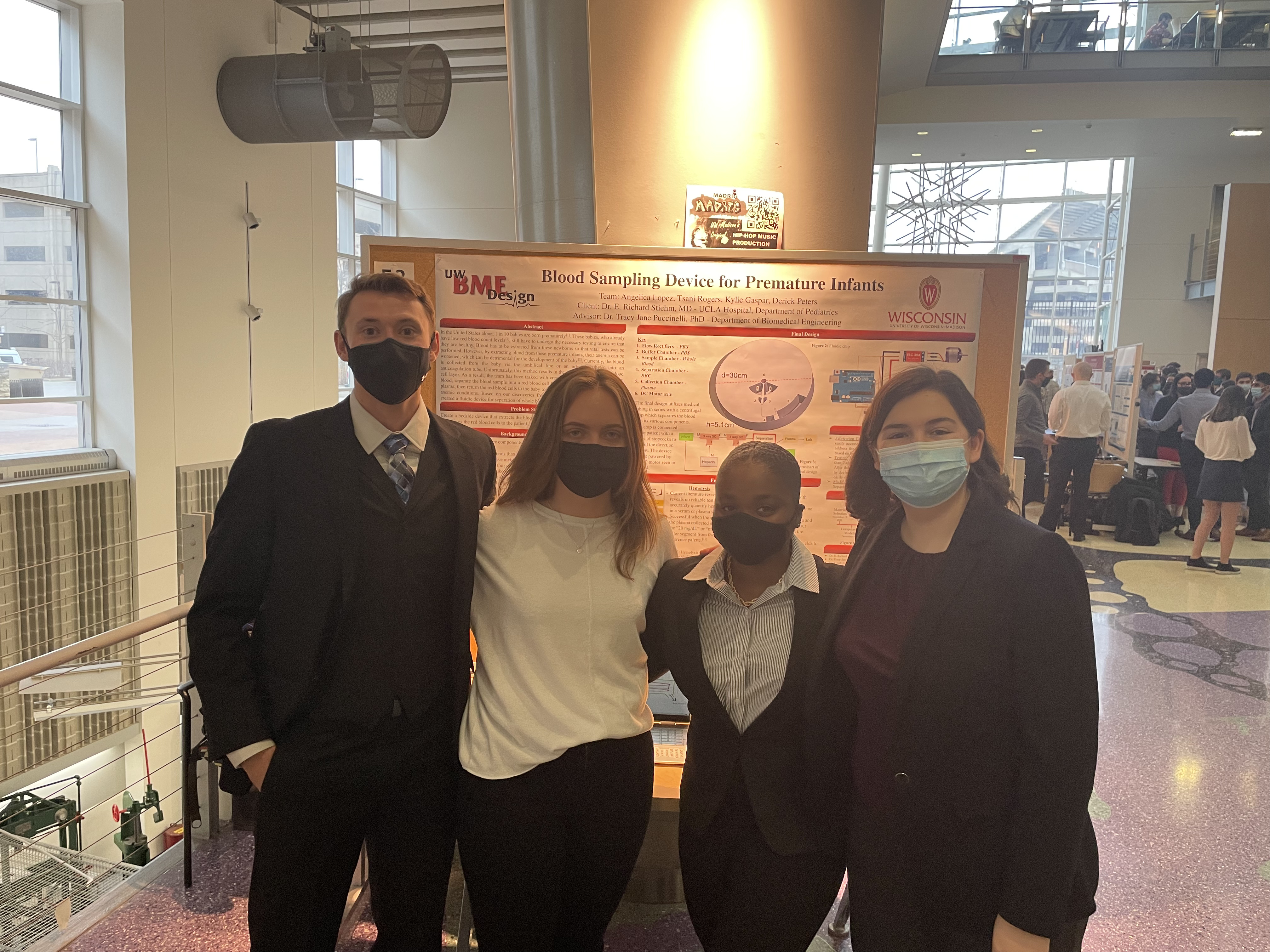 Team at BME 400 Poster Presentations