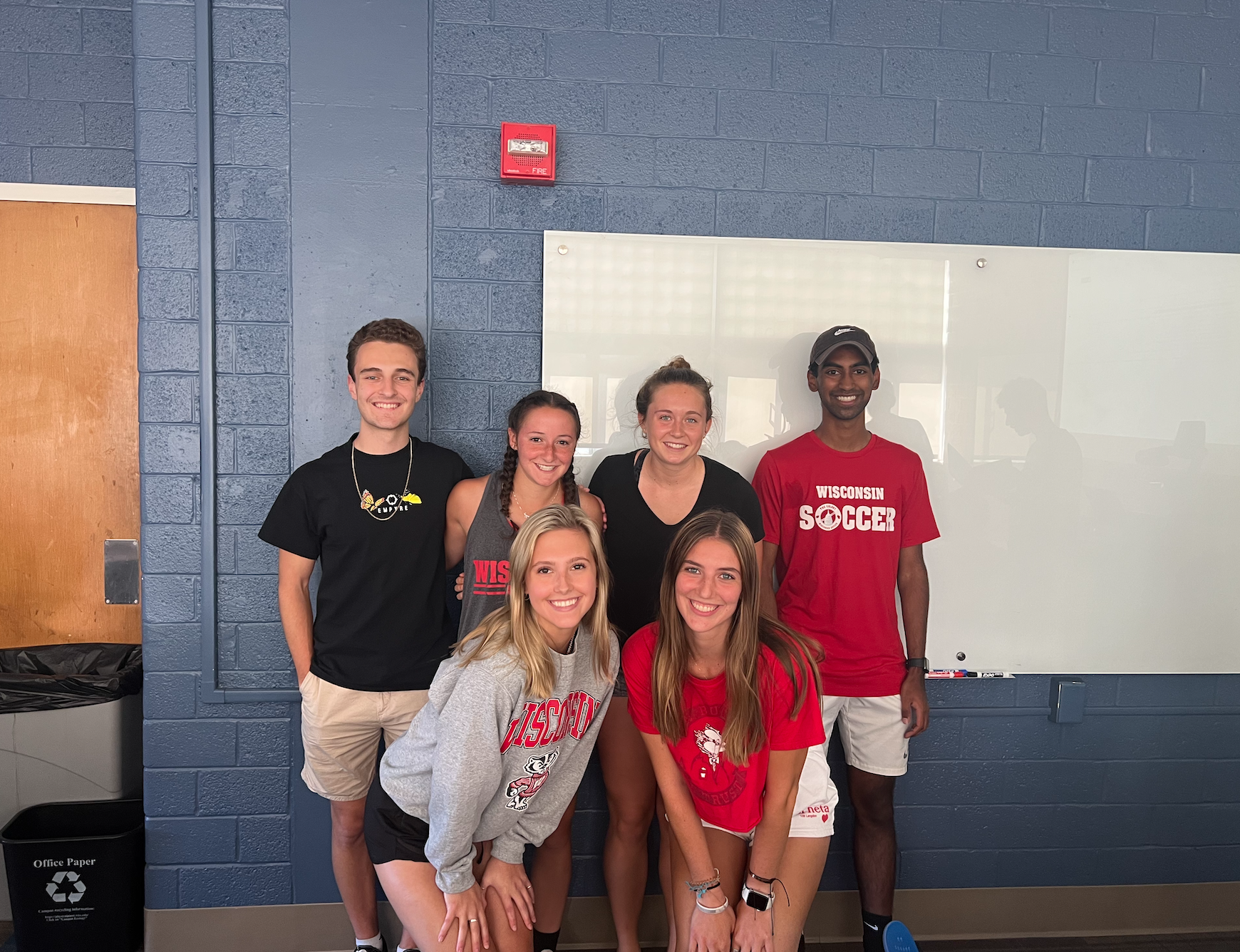 Top: Nathan, Rachel, Sierra, Shrey, Bottom: Delaney, Becca