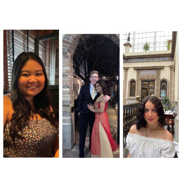 left to right: Emily lai, Dan zinger, Anvesha mukherjee, Melissa Bouharati