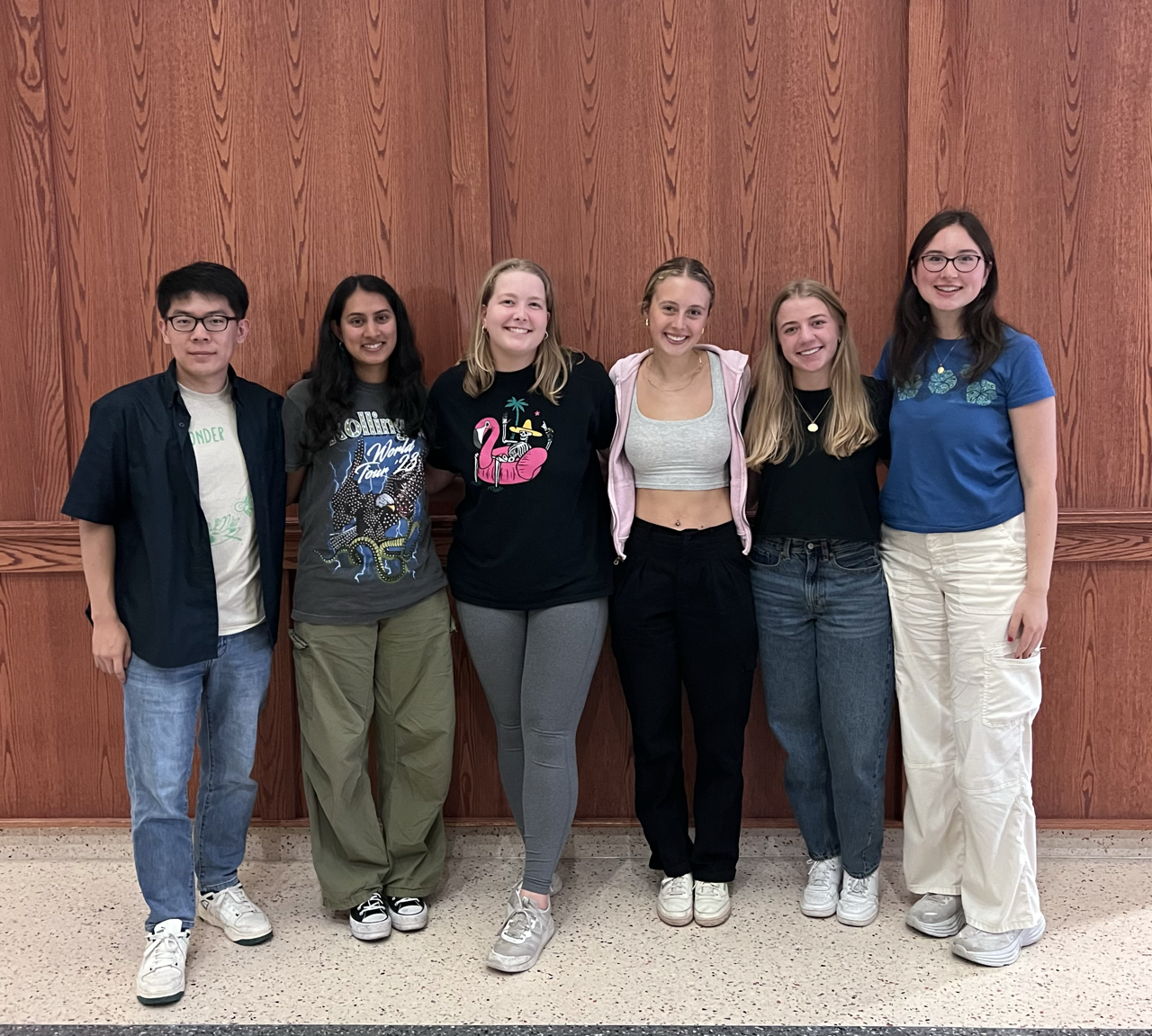 Simon Nam, Shriya Kaushik, Maggie LaRose, Ella Lang, Gianna Inga, Sarah Raubenstine