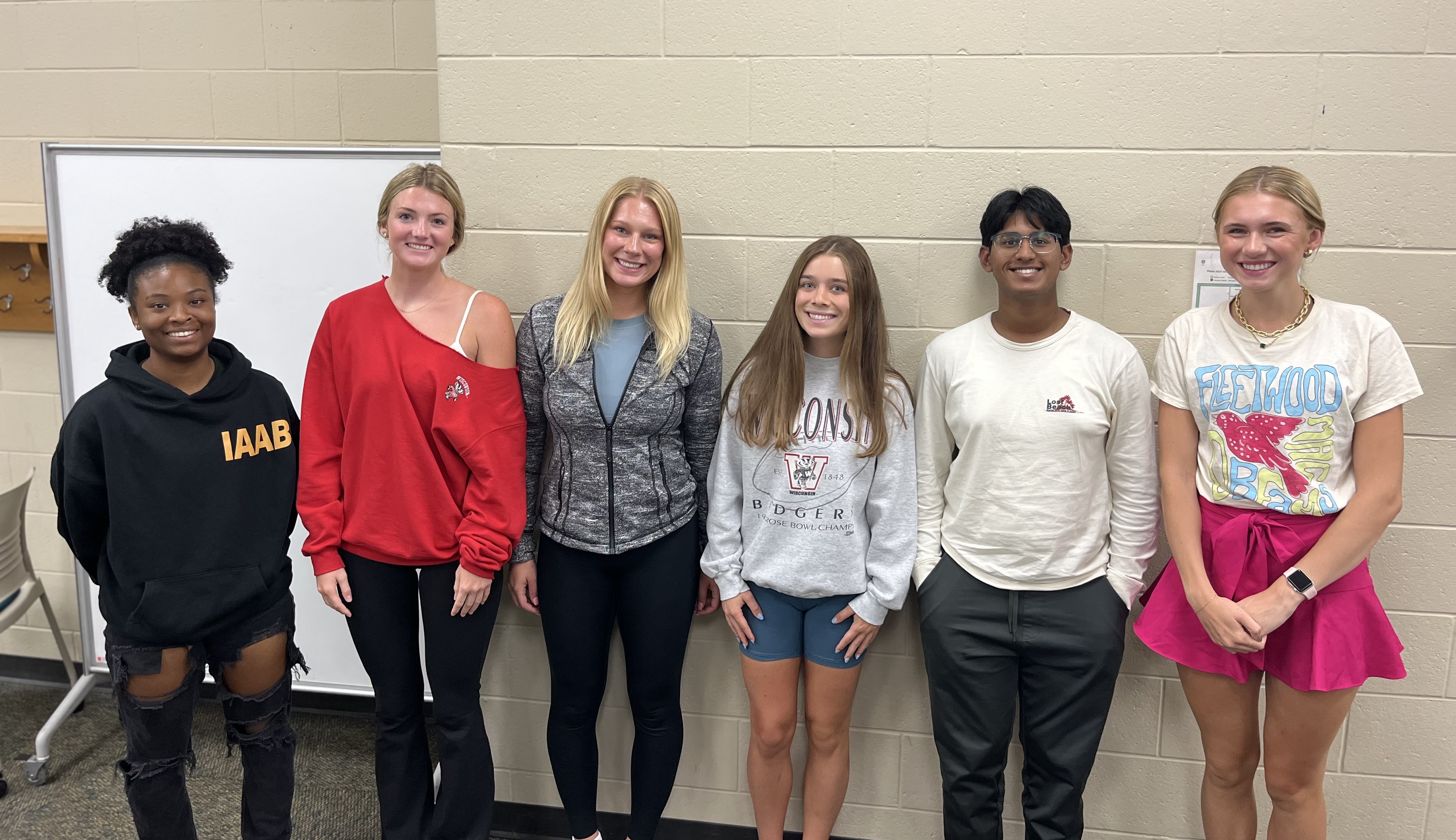 Kennedy Young, Caroline Davis, Jacki Szelagowski, Maggie McDevitt, Aaron Marattil, Isabelle Peters