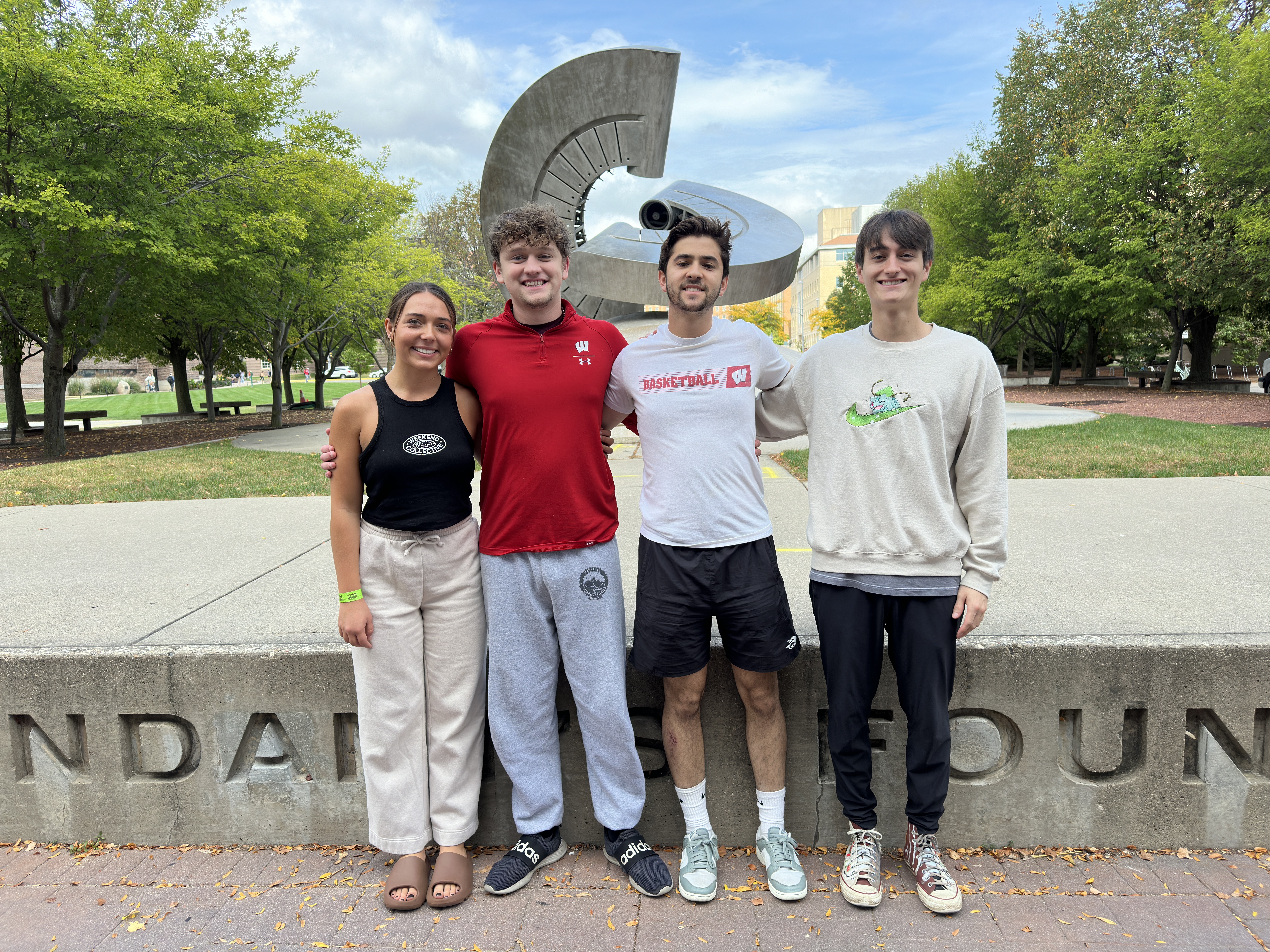 Team Picture (Abbie, Ethan, Alex, and Owen)