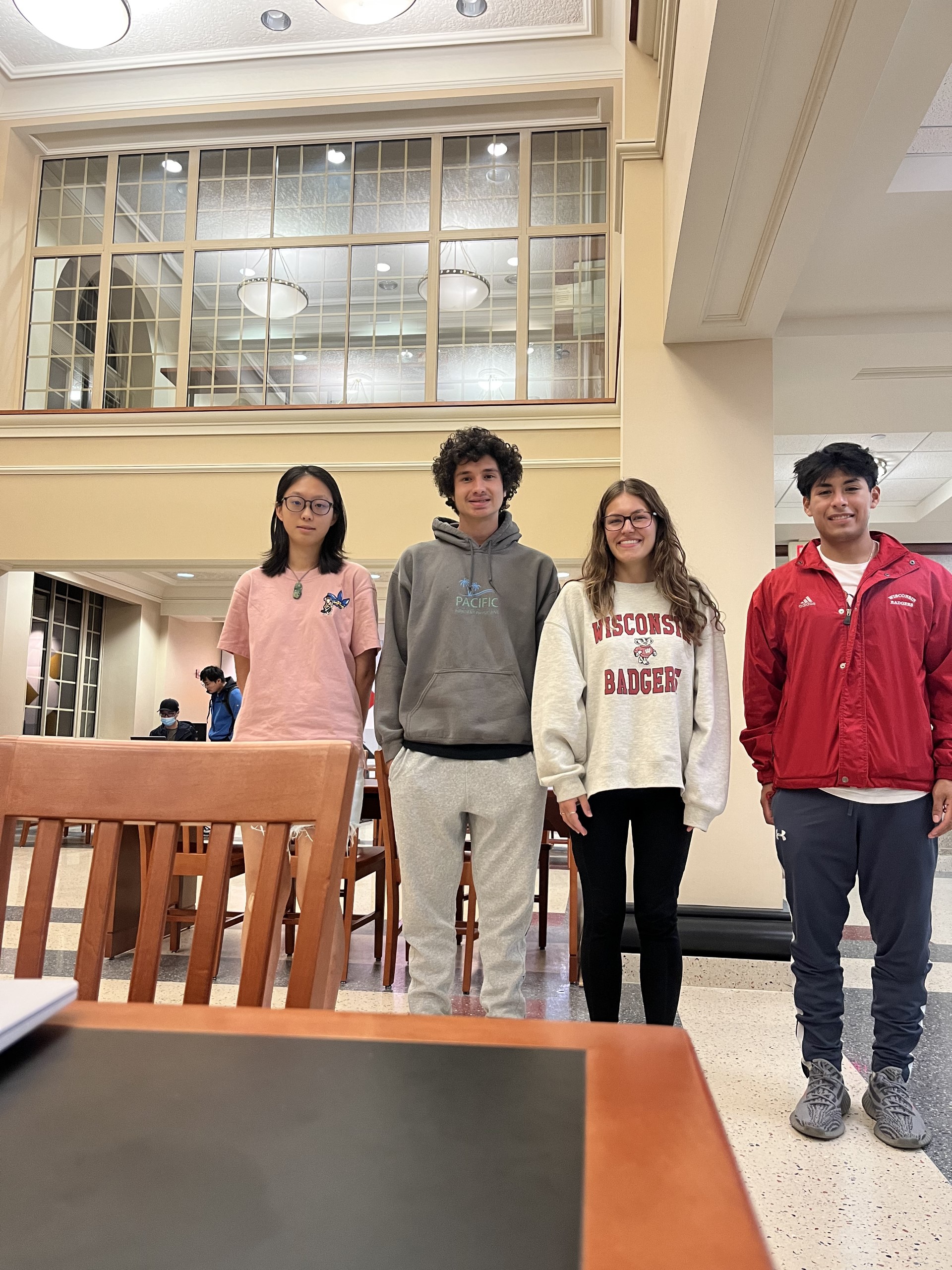 VERMET Team Picture (Shuyan, Maiwand, Ava, Adrian)