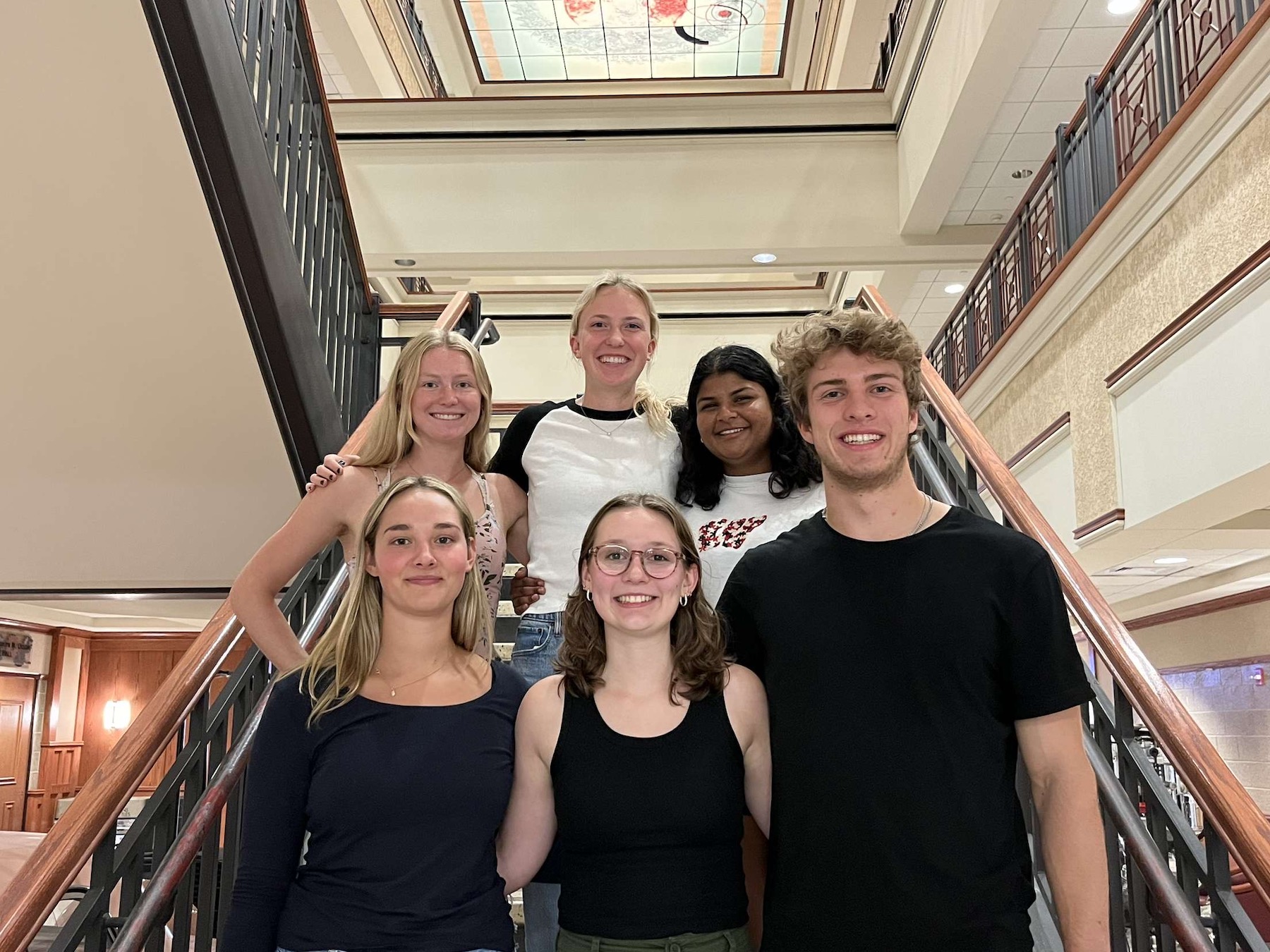 Kate Murray, Ella Eklund, Rayona Kinny, Sallie Schoen, Avery Schuda, and Jacob Parsons