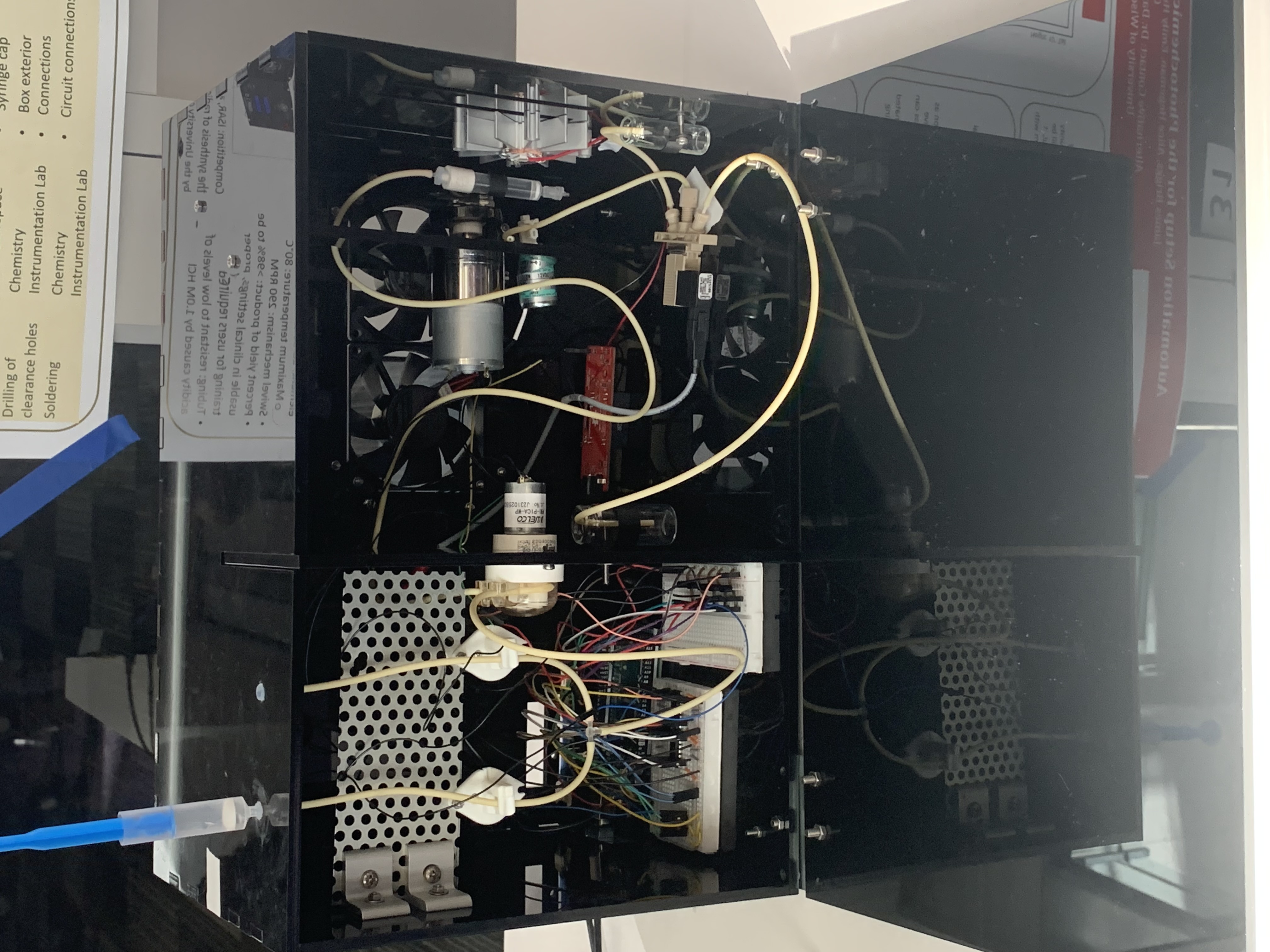 Fully assembled automation setup