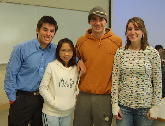 Jason, Chou, Aaron, Robyn