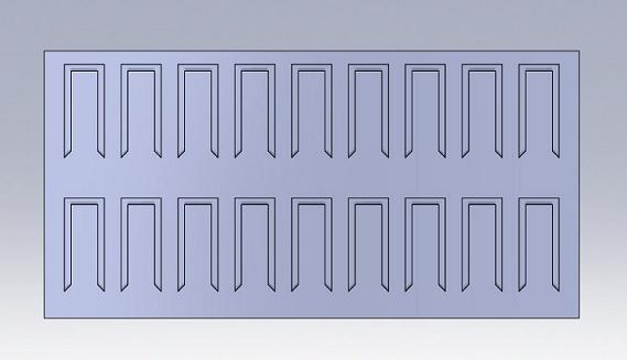 Staple mold