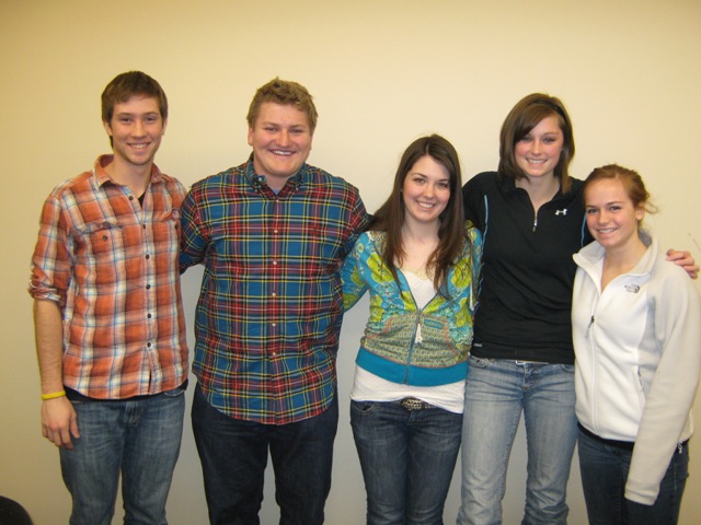 Tanner, Danny, Taylor, Kelsey, Laura