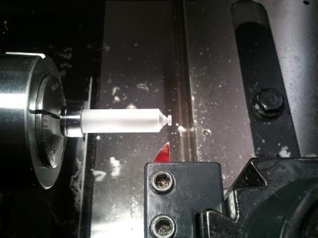 Fabrication of the acrylic caps to be used in the testing rig. 