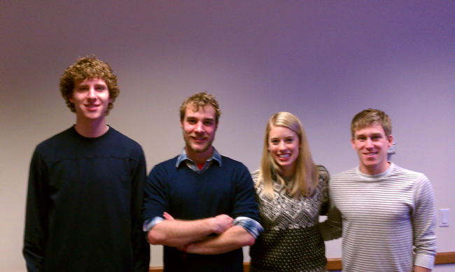 Ross Comer, William Zuleger, Christa Wille, Bryan Jepson