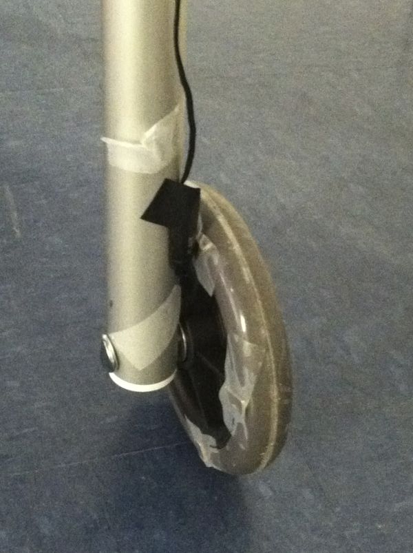 Reed Switch Applied to Wheel