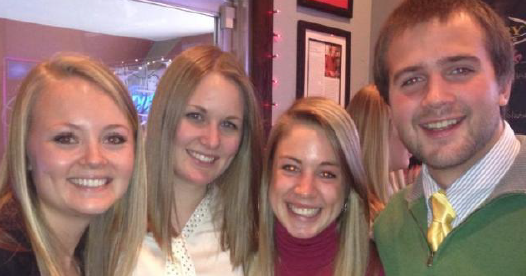 Team members from left to right: Kelsi Bjorklund, Ashley Quinn, Emma Weinberger, and Jake Stangl