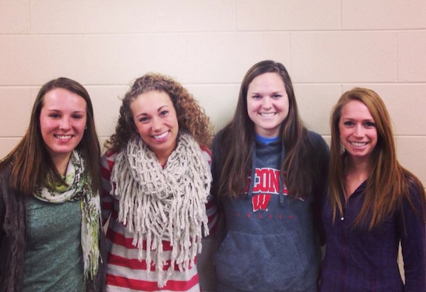 Clair Kurzynski, Lauren Stopfer, Kristen Rasske, Megan Platner